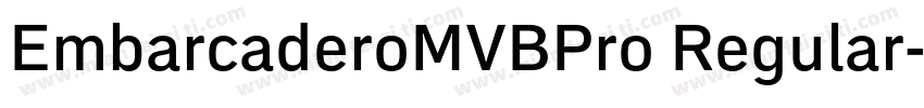 EmbarcaderoMVBPro Regular字体转换